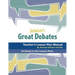 Judaism's Great Debates Lesson Plan Manual