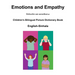 English-Sinhala Emotions and Empathy Children's Bilingual Picture Dictionary Book