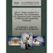 John S. Owen Lumber Co V. Wisconsin Tax Commission U.S. Supreme Court Transcript of Record with Supporting Pleadings