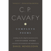 Complete Poems of C. P. Cavafy: Including the First English Translation of the Unfinished Poems