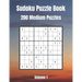 Sudoku Puzzle Book: Large Print: 200 Medium Puzzles For Sudoku Lovers: Volume 1