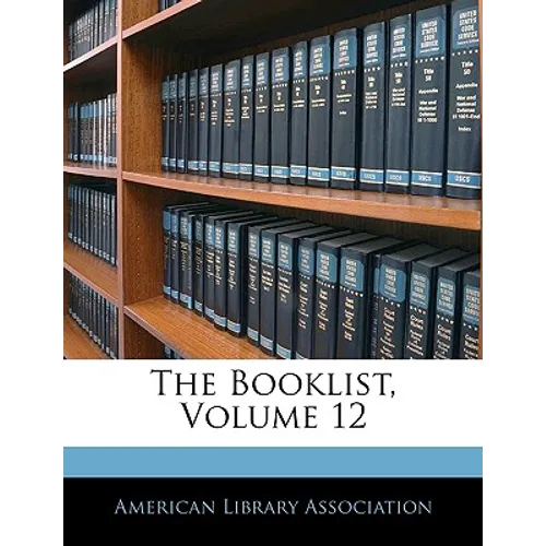 The Booklist, Volume 12