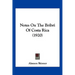 Notes On The Bribri Of Costa Rica (1920)