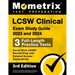 LCSW Clinical Exam Study Guide 2023 and 2024 - 3 Full-Length Practice Tests, Social Work ASWB Secrets Prep with Detailed Answer Explanations: [3rd Edi