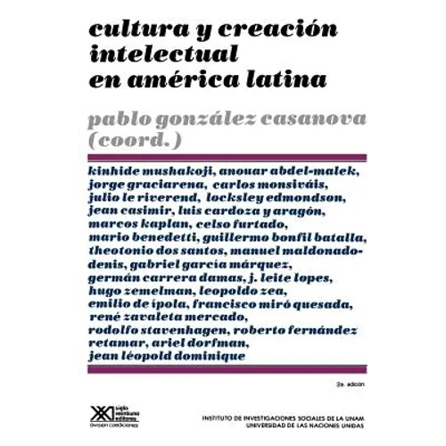 Cultura y Creacion Intelectual En America Latina