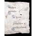 Bullet Points: A Lyric