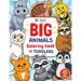 My First Big Animals Coloring Book for Toddlers: Super Fun & Simple Animal Coloring Pages for Little Kids Ages 2-4