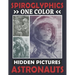 Spiroglyphics One Color Hidden Pictures Astronauts: Monochrome Space Adventure in a Spiral Coloring Book, Relax while Unveiling the Cosmos!