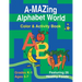 A-Mazing Alphabet World Color & Activity Book (Grades K-1 Ages 5-7)