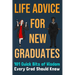 Life Advice For New Graduates 101 Quick Bits of Wisdom Every Grad Should Know: Graduation Gift Idea