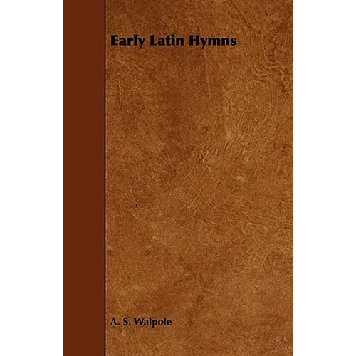 Early Latin Hymns