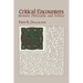 Critical Encounters: Between Philosophy and Politics