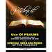 Use of Psalms for Mercy, Justice, Help, Success and Favour of God