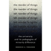 The Reorder of Things: The University and Its Pedagogies of Minority Difference