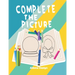 Complete the Picture: Drawing Activity Sketch Book For Creative Kids 6-11 Years,