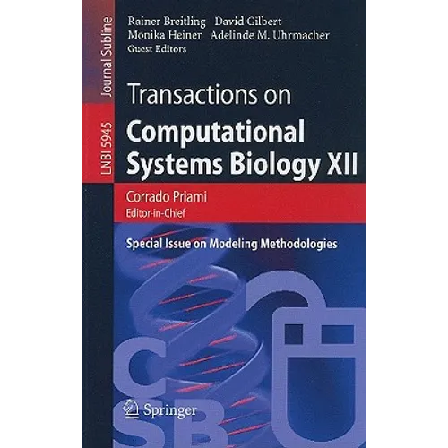 Transactions on Computational Systems Biology XII: Special Issue on Modeling Methodologies