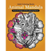 Adult Coloring Books: Animal Mandala Wonderful Design and Stress Relieving Creatures