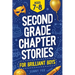 Second Grade Chapter Stories for Brilliant Boys (Ages 7-8): Easy-to-Read Chapter Book for 2nd Graders with Short Stories, Comprehension Questions & Fu