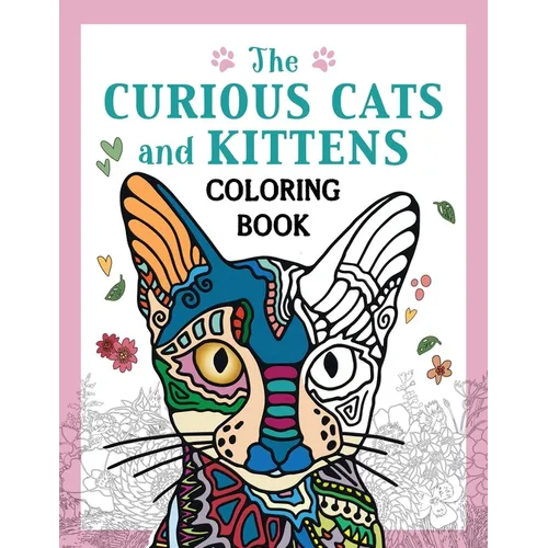 The Curious Cats and Kittens Coloring Book