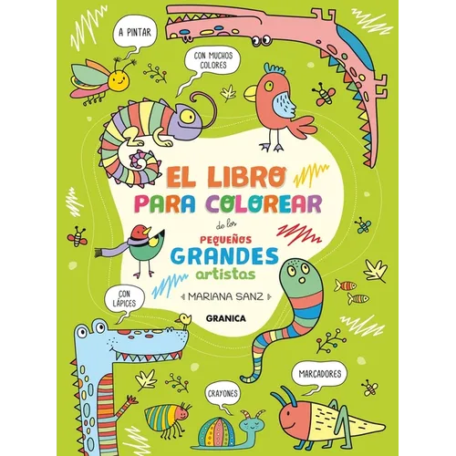 Libro Para Colorear De Los Pequeños Grandes Artistas