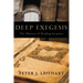 Deep Exegesis