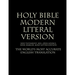 Holy Bible - Modern Literal Version