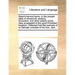 Satan's Harvest Home: Or the Present State of Whorecraft, Adultery, Fornication, and Other Satanic Works, Daily Propagated in This Good Prot