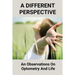A Different Perspective: An Observations On Optometry And Life: Different Perspective Books