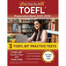 TOEFL Preparation Book 2025-2026: 3 TOEFL iBT Practice Tests and Study Guide [Includes Audio Links]