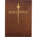 KJV Sword Bible, Large Print, Acorn Bonded Leather, Thumb Index: (Red Letter, Brown, 1611 Version)