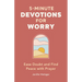 5-Minute Devotions for Worry: Ease Doubt and Find Peace with Prayer