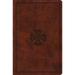 ESV Value Compact Bible (Trutone, Chestnut, Mosaic Cross Design)