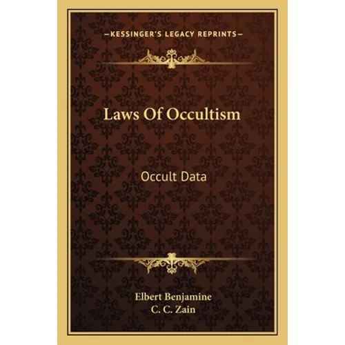 Laws of Occultism: Occult Data