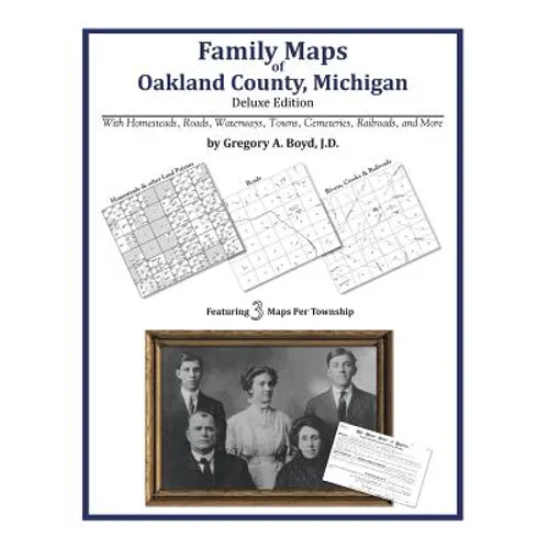 Family Maps of Oakland County, Michigan