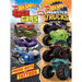 Hot Wheels: Race Cars vs. Monster Trucks: 100% Officially Licensed by Mattel, Activities, Tattoos, & Press-Out Cards for Kids Ages 4 to 8