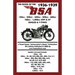 BOOK OF THE 1936-1939 BSA 150cc - 250cc - 350cc - 500cc - 600cc - 750cc & 1,000cc OHV & SV SINGLES & V-TWINS