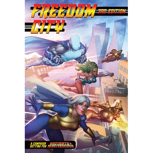 Mutants & Masterminds RPG Freedom City Campaign City