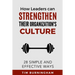 How Leaders Can Strengthen Their Organization's Culture: 28 Simple and Effective Ways