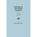 Historical Southern Families. in 23 Volumes. Voume III