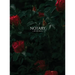 Notary Journal: Hardbound Public Record Book for Women, Logbook for Notarial Acts, 390 Entries, 8.5" x 11", Red Roses Cover