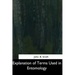 Explanation of Terms Used in Entomology
