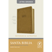 Santa Biblia Ntv, Edición de Referencia Ultrafina, Letra Grande (Sentipiel, Marrón Claro, Índice, Letra Roja)