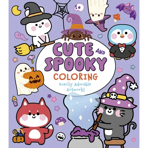 Cute and Spooky Coloring: Scarily Adorable Artworks