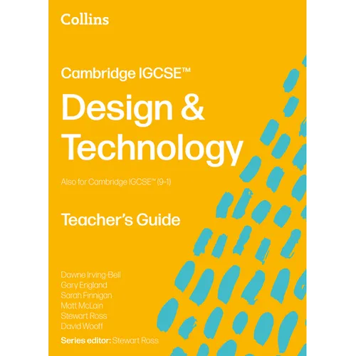 Cambridge Igcse(tm) Design & Technology: Teacher's Guide [Third Edition]