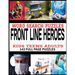 Word Search Puzzles Front Line Heroes: For Kids Teens Adults - 143 Ful Page Word Find Puzzles - Firemen Emts Nurses Doctors Themed Puzzles - Makes a G