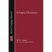 A Coptic Dictionary