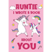 Auntie I Wrote A Book About You: Fill In The Blank Book Prompts, Unicorn Book For Kids, Personalized Christmas, Birthday Gift From Daughter to Aunt, C