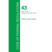 Code of Federal Regulations Title 43, Volume 1, October 1, 2015