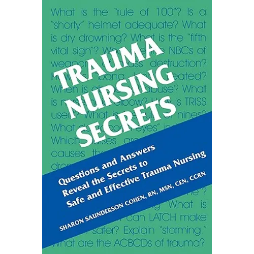 Trauma Nursing Secrets