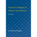 General Catalogue of Officers and Students, 1837-1911: 1837-1911